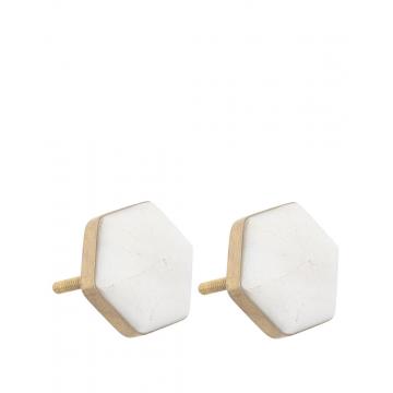 Πόμολο μεταλ.marble Φ4,2