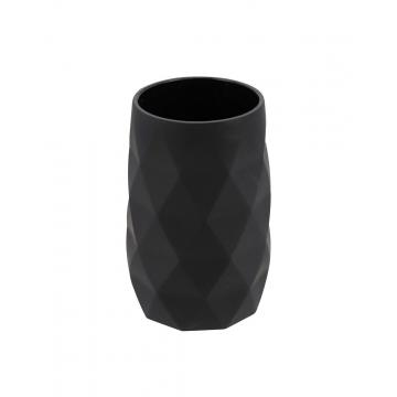 Ποτήρι μπάνιου ABS rubber μαύρο