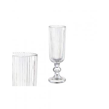 Ποτήρι σαμπάνιας γυαλ.διάφανο 160ml/5,5x18,4cm