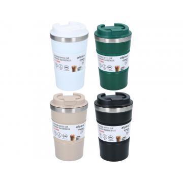 Ποτήρι θερμός 4χρώματα 350ml/9x15.5cm