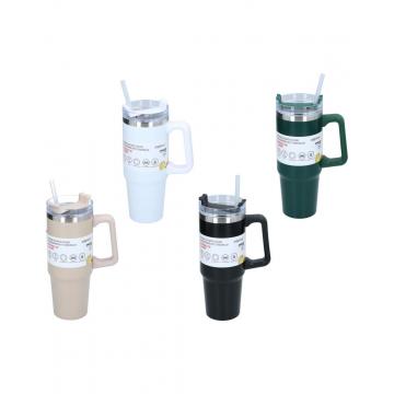 Ποτήρι θερμός 4χρώματα 900ml/13,5x29,8cm