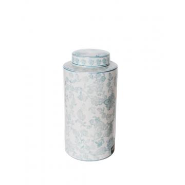 Ποτίς celadon green porc.flower 20Χ40cm