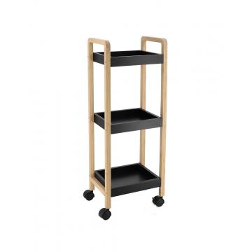 Ραφιέρα bamboo/mdf 3 ράφια 28.5x21x79cm