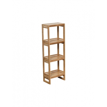 Ραφιέρα bamboo με 4ράφια 33Χ20Χ100