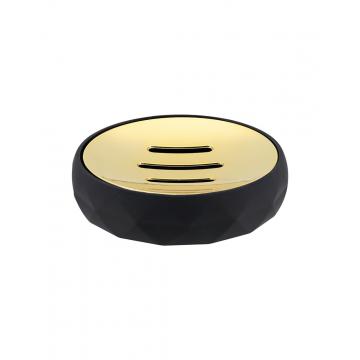 Σαπουνοθήκη ABS rubber μαύρο