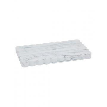 Σαπουνοθήκη μάρμαρο λευκό 23x13x1,9cm