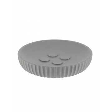 Σαπουνοθήκη polyresin γκρι stripes