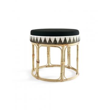 Σκαμπώ / τραπέζι Rattan  60x50 cm