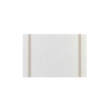 Σουπλά λευκό/χρυσό PVC 30x45cm