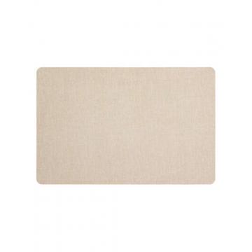Σουπλά PVC/λινό μπεζ 45x30cm