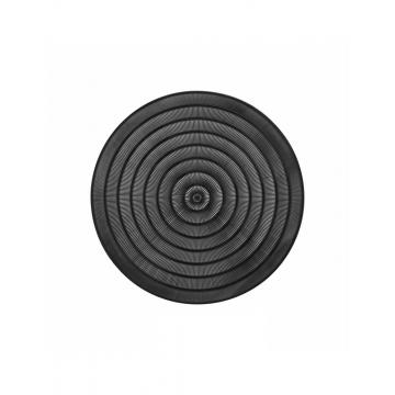 Σουπλά στρογγ."ORIENTAL" PVC μαύρο Φ40cm