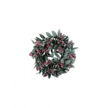 στεφάνι ευκάλυπτος με berries frost Φ25