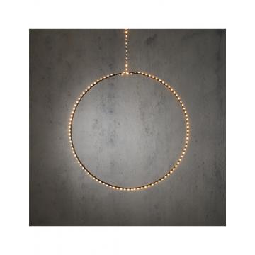 Στεφάνι περιγ/μα  φωτιζόμενο Χ145LED warm 50εκ.