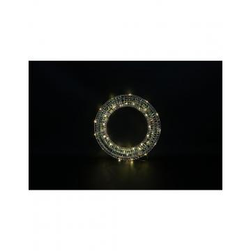 Στεφάνι συρμ. Μπατ.20 LED/2xAA Φ30 ζεστό