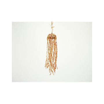 Στολίδι μέδουσα 32 εκ. crystal gold