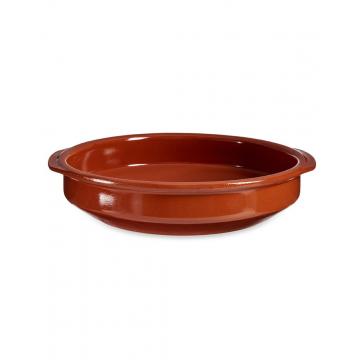 Ταψί Πυρίμαχο Κεραμικό  terracotta Φ36x7cm