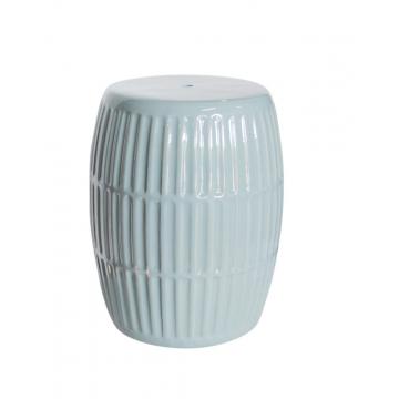 Τραπέζι /σκαμπω βοηθ. porc. celadon green Φ33Η43cm
