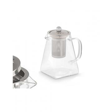 Τσαγιέρα γυάλινη διάφανη 800ml/10,3x15x15,2cm
