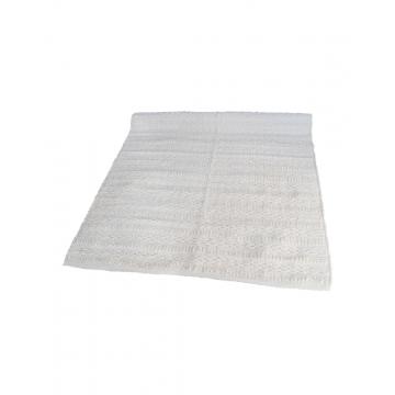 Χαλί εξ.χώρου pp woven λευκό 150Χ200