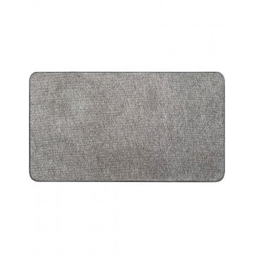 Χαλί κουζίνας βελουτέ polyester γκρι αν. 45x80cm