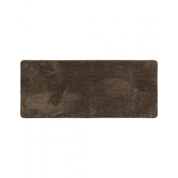 Χαλί κουζίνας polyester/καουτσούκ καφέ 50X120cm