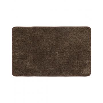 Χαλί κουζίνας polyester/καουτσούκ καφέ 50X80cm
