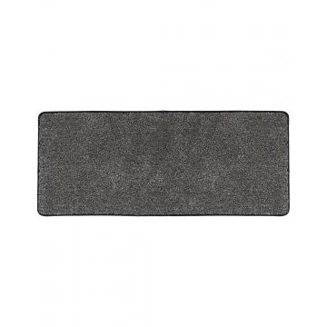 Χαλί κουζίνας polyester/καουτσούκ μαύρο 50X120cm