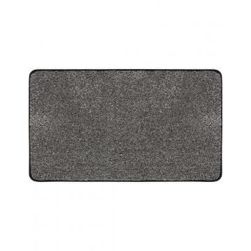 Χαλί κουζίνας polyester/καουτσούκ μαύρο 50X80cm