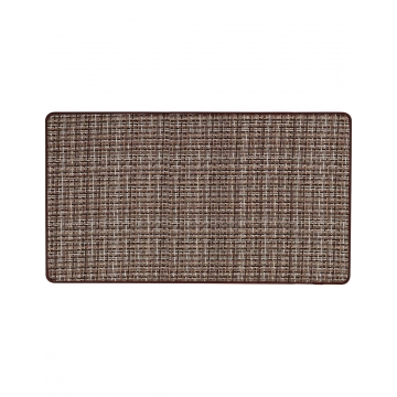 Χαλί κουζίνας wooven polyester καφέ pixel 45Χ80